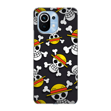 Силиконовый чехол на Xiaomi Mi 11 с принтом One Piece Ван Пис Силиконовый чехол на Xiaomi Mi 11 с принтом One Piece Ван Пис
