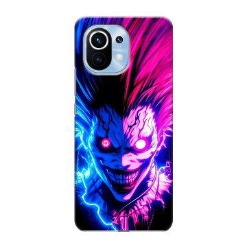 Силиконовый чехол на Xiaomi Mi 11 с принтом Death note Тетрадь смерти Силиконовый чехол на Xiaomi Mi 11 с принтом Death note Тетрадь смерти