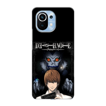 Силиконовый чехол на Xiaomi Mi 11 с принтом Death note Тетрадь смерти Силиконовый чехол на Xiaomi Mi 11 с принтом Death note Тетрадь смерти