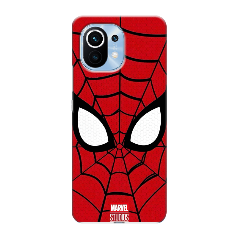 Силиконовый чехол на Xiaomi Mi 11 с принтом человек паук spiderman Силиконовый чехол на Xiaomi Mi 11 с принтом человек паук spiderman