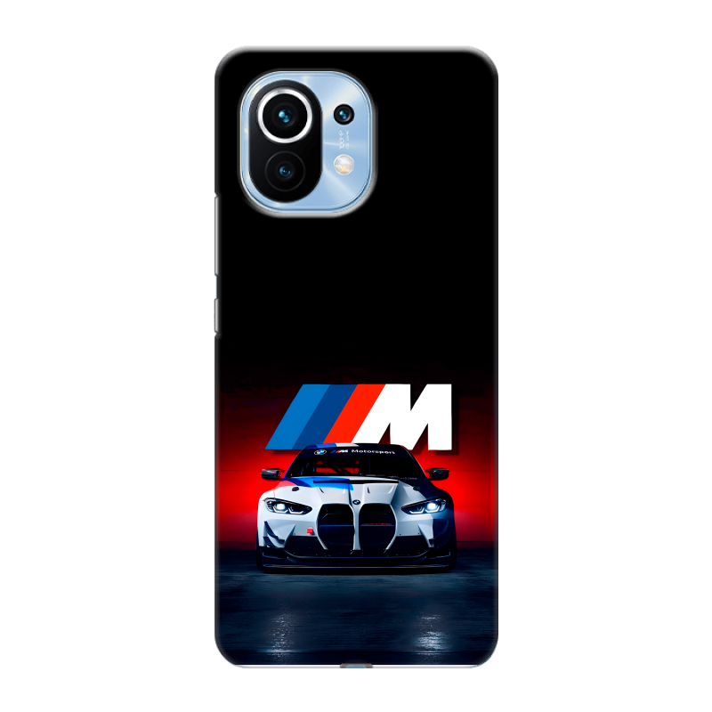 Силиконовый чехол на Xiaomi Mi 11 с принтом БМВ BMW Силиконовый чехол на Xiaomi Mi 11 с принтом БМВ BMW