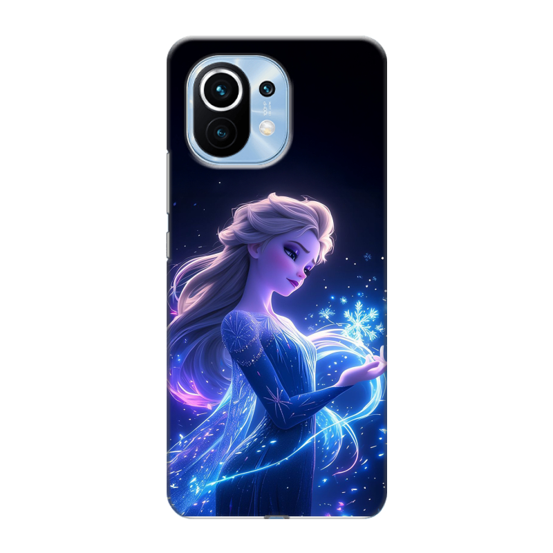 Пластиковый чехол на Xiaomi Mi 11 с принтом Холодное сердце Frozen Пластиковый чехол на Xiaomi Mi 11 с принтом Холодное сердце Frozen