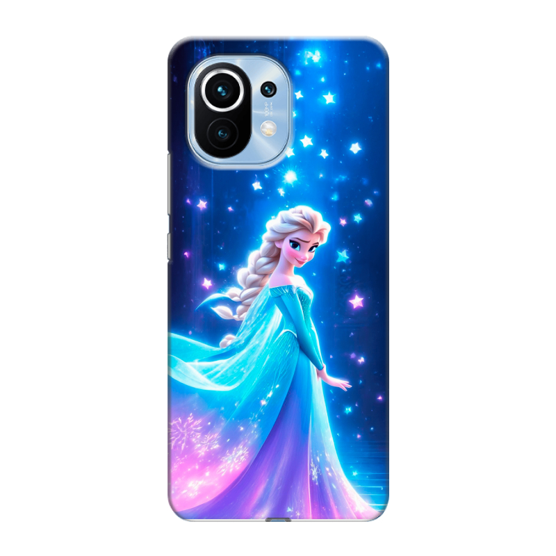 Пластиковый чехол на Xiaomi Mi 11 с принтом Холодное сердце Frozen Пластиковый чехол на Xiaomi Mi 11 с принтом Холодное сердце Frozen