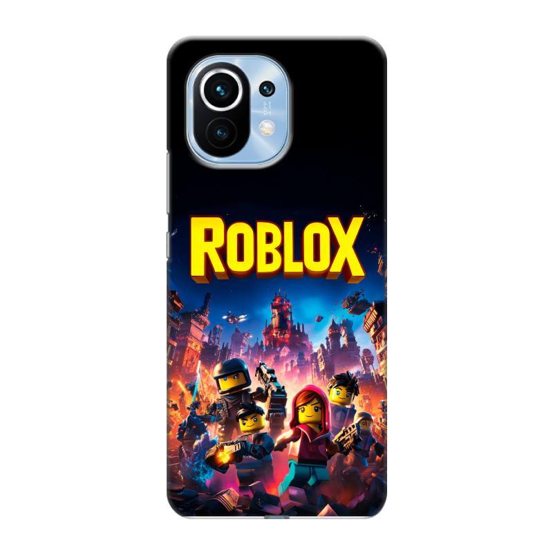 Пластиковый чехол на Xiaomi Mi 11 с принтом Roblox Роблокс Пластиковый чехол на Xiaomi Mi 11 с принтом Roblox Роблокс