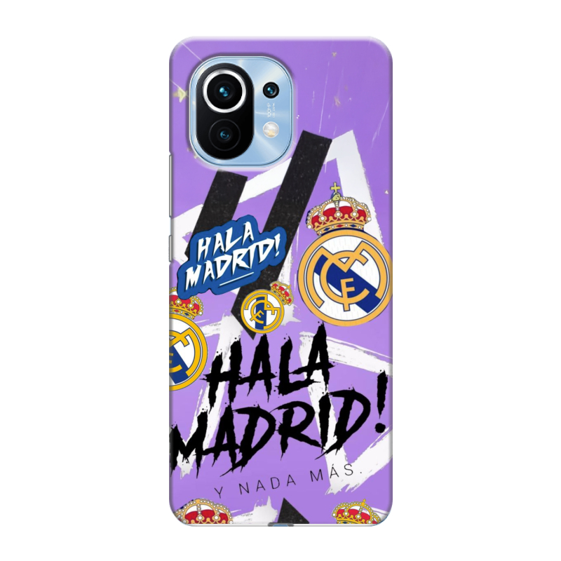 Силиконовый чехол на Xiaomi Mi 11 с принтом Real Madrid Реал Мадрид Силиконовый чехол на Xiaomi Mi 11 с принтом Real Madrid Реал Мадрид