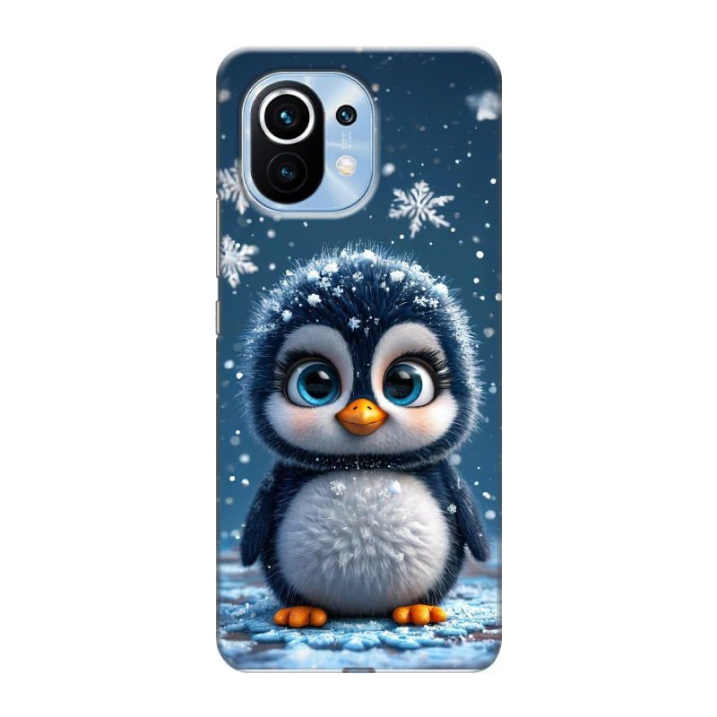 Пластиковый чехол на Xiaomi Mi 11 с принтом Новый год Пластиковый чехол на Xiaomi Mi 11 с принтом Новый год