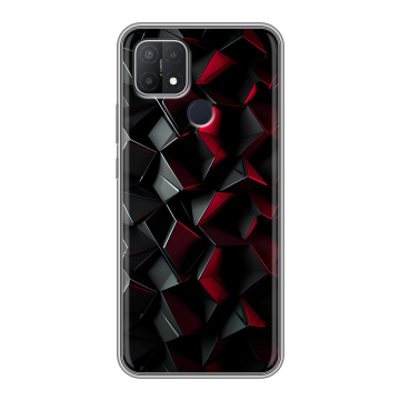 Силиконовый чехол на OPPO A15 с принтом Абстракция Силиконовый чехол на OPPO A15 с принтом Абстракция