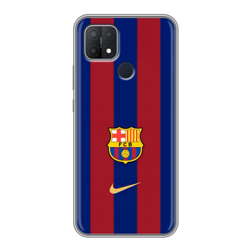 Силиконовый чехол на OPPO A15 с принтом Барселона Barcelona Силиконовый чехол на OPPO A15 с принтом Барселона Barcelona