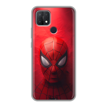 Силиконовый чехол на OPPO A15 с принтом Spiderman Человек паук Силиконовый чехол на OPPO A15 с принтом Spiderman Человек паук