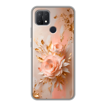 Силиконовый чехол на OPPO A15 с принтом женский Силиконовый чехол на OPPO A15 с принтом женский