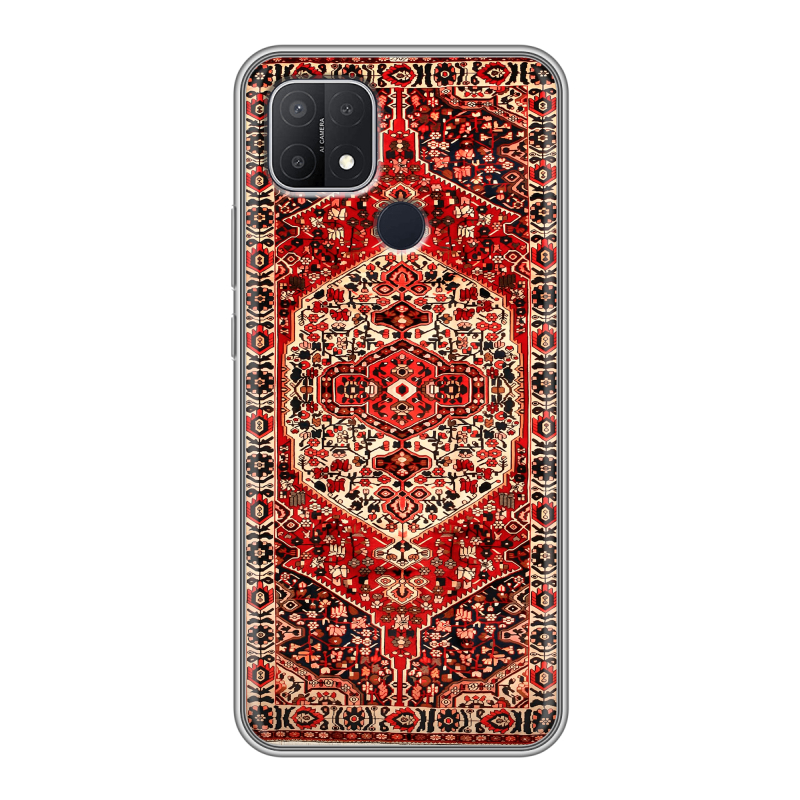 Силиконовый чехол на OPPO A15 с принтом Ковер Силиконовый чехол на OPPO A15 с принтом Ковер
