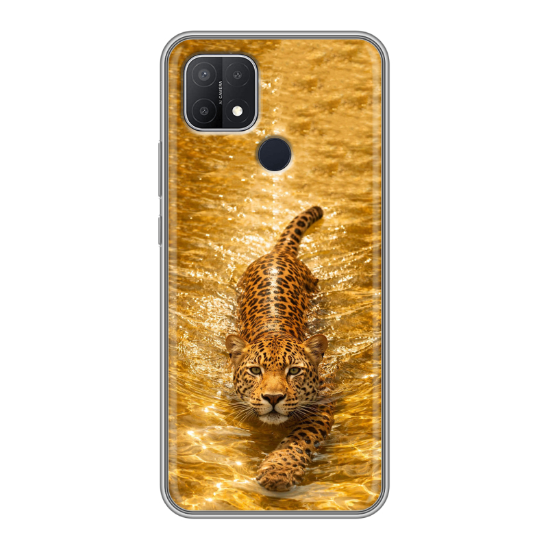 Силиконовый чехол на OPPO A15 с принтом женский Силиконовый чехол на OPPO A15 с принтом женский