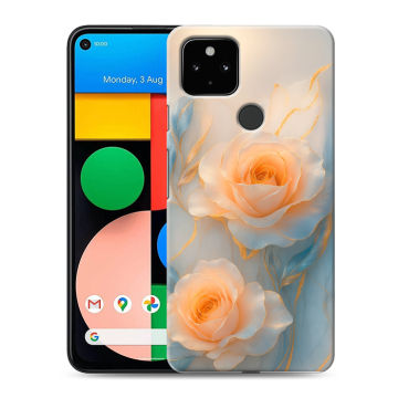 Силиконовый чехол на Google Pixel 4a 5G с принтом Женский Силиконовый чехол на Google Pixel 4a 5G с принтом Женский