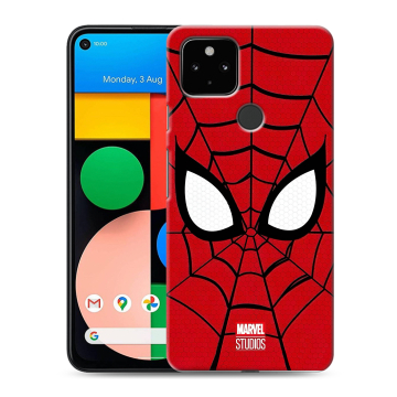 Силиконовый чехол на Google Pixel 4a 5G с принтом человек паук spiderman
