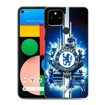 Силиконовый чехол на Google Pixel 4a 5G с принтом Chelsea Челси