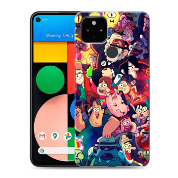 Силиконовый чехол на Google Pixel 4a 5G с принтом Gravity Falls Гравити Фолз Силиконовый чехол на Google Pixel 4a 5G с принтом Gravity Falls Гравити Фолз