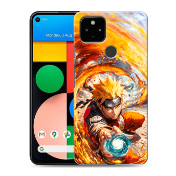 Силиконовый чехол на Google Pixel 4a 5G с принтом Аниме Наруто Naruto Силиконовый чехол на Google Pixel 4a 5G с принтом Аниме Наруто Naruto