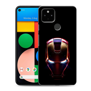 Силиконовый чехол на Google Pixel 4a 5G с принтом IronMan Железный человек Силиконовый чехол на Google Pixel 4a 5G с принтом IronMan Железный человек