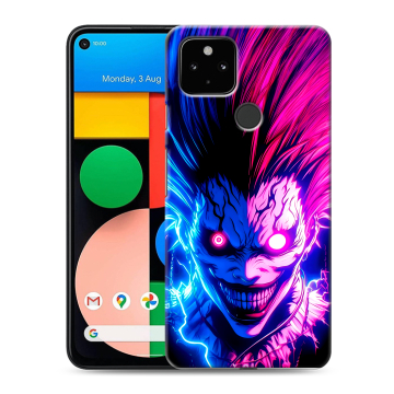 Силиконовый чехол на Google Pixel 4a 5G с принтом Death note Тетрадь смерти