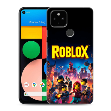 Силиконовый чехол на Google Pixel 4a 5G с принтом Roblox Роблокс Силиконовый чехол на Google Pixel 4a 5G с принтом Roblox Роблокс