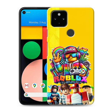 Силиконовый чехол на Google Pixel 4a 5G с принтом Roblox Роблокс Силиконовый чехол на Google Pixel 4a 5G с принтом Roblox Роблокс