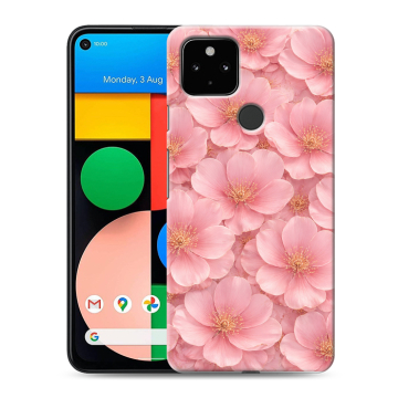 Силиконовый чехол на Google Pixel 4a 5G с принтом женский