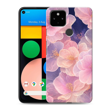 Силиконовый чехол на Google Pixel 4a 5G с принтом женский