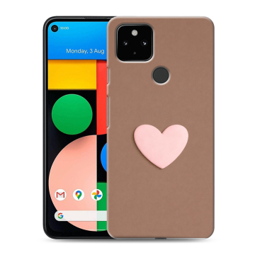 Силиконовый чехол на Google Pixel 4a 5G с принтом женский
