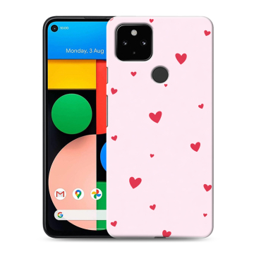 Силиконовый чехол на Google Pixel 4a 5G с принтом для девочек Силиконовый чехол на Google Pixel 4a 5G с принтом для девочек
