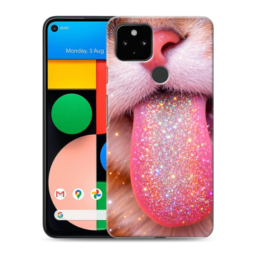 Силиконовый чехол на Google Pixel 4a 5G с принтом для девочек Силиконовый чехол на Google Pixel 4a 5G с принтом для девочек