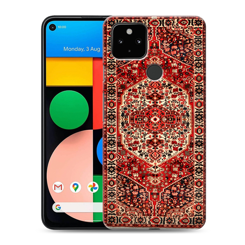 Пластиковый чехол на Google Pixel 4a 5G с принтом Ковер Пластиковый чехол на Google Pixel 4a 5G с принтом Ковер