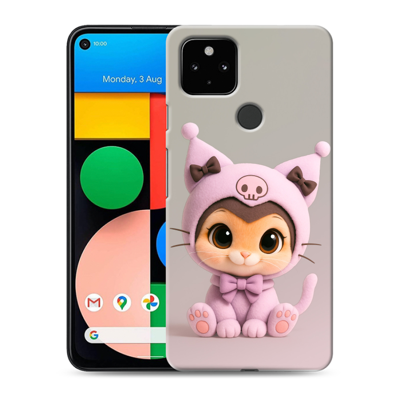Силиконовый чехол на Google Pixel 4a 5G с принтом Куроми Kuromi Силиконовый чехол на Google Pixel 4a 5G с принтом Куроми Kuromi