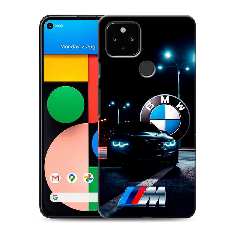 Силиконовый чехол на Google Pixel 4a 5G с принтом БМВ BMW Силиконовый чехол на Google Pixel 4a 5G с принтом БМВ BMW