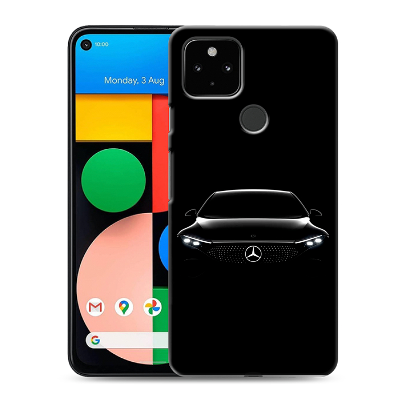 Пластиковый чехол на Google Pixel 4a 5G с принтом Mercedes Мерседес Пластиковый чехол на Google Pixel 4a 5G с принтом Mercedes Мерседес