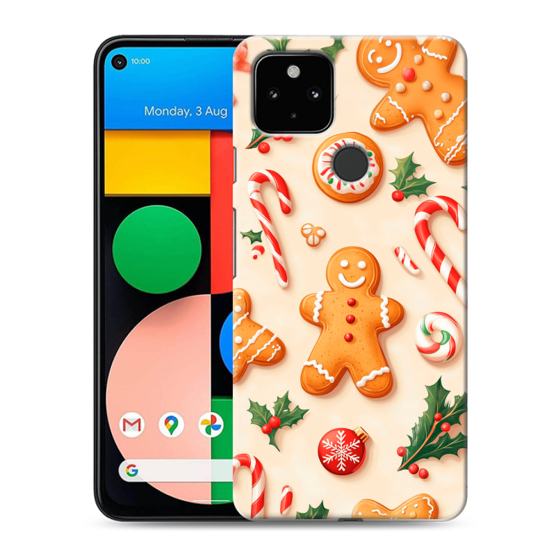 Пластиковый чехол на Google Pixel 4a 5G с принтом Новый год Пластиковый чехол на Google Pixel 4a 5G с принтом Новый год