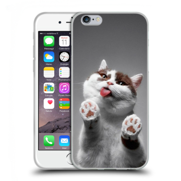 Силиконовый чехол на Iphone 6/6s с принтом Коты