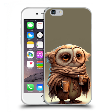 Силиконовый чехол на Iphone 6/6s с принтом Сова