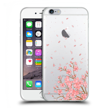Силиконовый чехол на Iphone 6/6s с принтом Ветка сакуры Силиконовый чехол на Iphone 6/6s с принтом Ветка сакуры