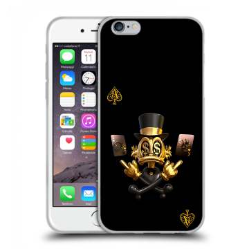 Силиконовый чехол на Iphone 6/6s с принтом Золотой скрудж макдак Силиконовый чехол на Iphone 6/6s с принтом Золотой скрудж макдак