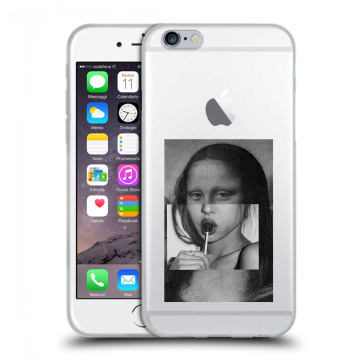 Силиконовый чехол на Iphone 6/6s с принтом Мона Лиза Силиконовый чехол на Iphone 6/6s с принтом Мона Лиза