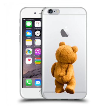 Силиконовый чехол на Iphone 6/6s с принтом Медведь