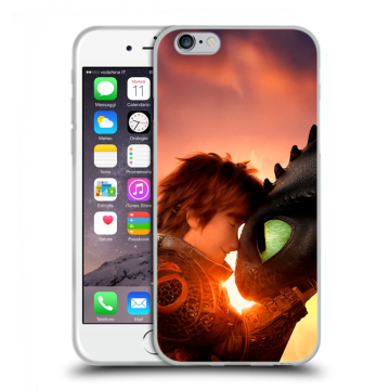 Силиконовый чехол на Iphone 6/6s с принтом Как приручить дракона Силиконовый чехол на Iphone 6/6s с принтом Как приручить дракона