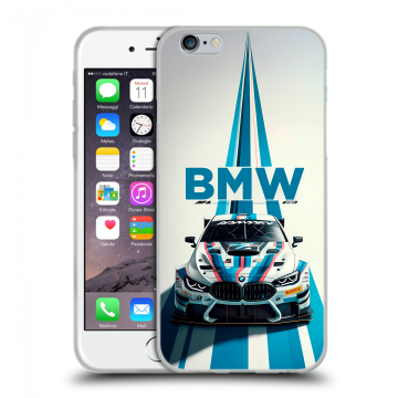Силиконовый чехол на Iphone 6/6s с принтом БМВ BMW Силиконовый чехол на Iphone 6/6s с принтом БМВ BMW