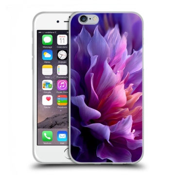 Силиконовый чехол на Iphone 6/6s с принтом женский цветы