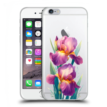 Силиконовый чехол на Iphone 6/6s с принтом Цветы орхидеи Силиконовый чехол на Iphone 6/6s с принтом Цветы орхидеи