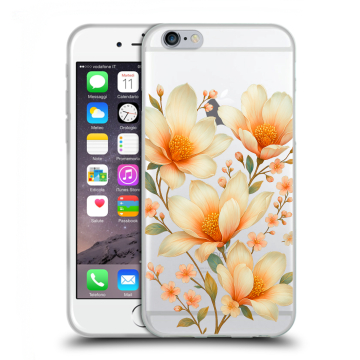 Силиконовый чехол на Iphone 6/6s с принтом Цветы Силиконовый чехол на Iphone 6/6s с принтом Цветы