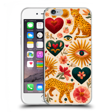 Силиконовый чехол на Iphone 6/6s с принтом Модный принт Силиконовый чехол на Iphone 6/6s с принтом Модный принт
