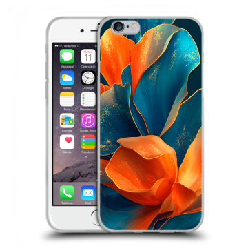 Силиконовый чехол на Iphone 6/6s с принтом Цветы Силиконовый чехол на Iphone 6/6s с принтом Цветы