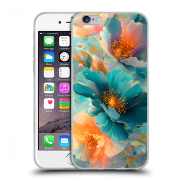 Силиконовый чехол на Iphone 6/6s с принтом Цветы Силиконовый чехол на Iphone 6/6s с принтом Цветы