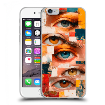 Силиконовый чехол на Iphone 6/6s с принтом Модный принт Силиконовый чехол на Iphone 6/6s с принтом Модный принт